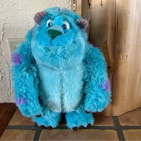 Authentic Disney Parks Monsters Inc. Sulley Fluffy Plush Stuffed Animal 12 inch - Picture 5 of 10